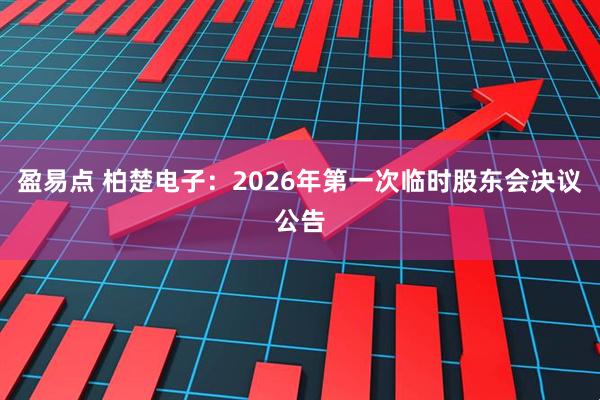 盈易点 柏楚电子：2026年第一次临时股东会决议公告