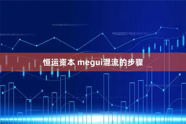 恒运资本 megui混流的步骤